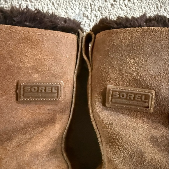 Sorel Steel Shank Leather brown boots Made in USA Winter Boots size 8 main image 10